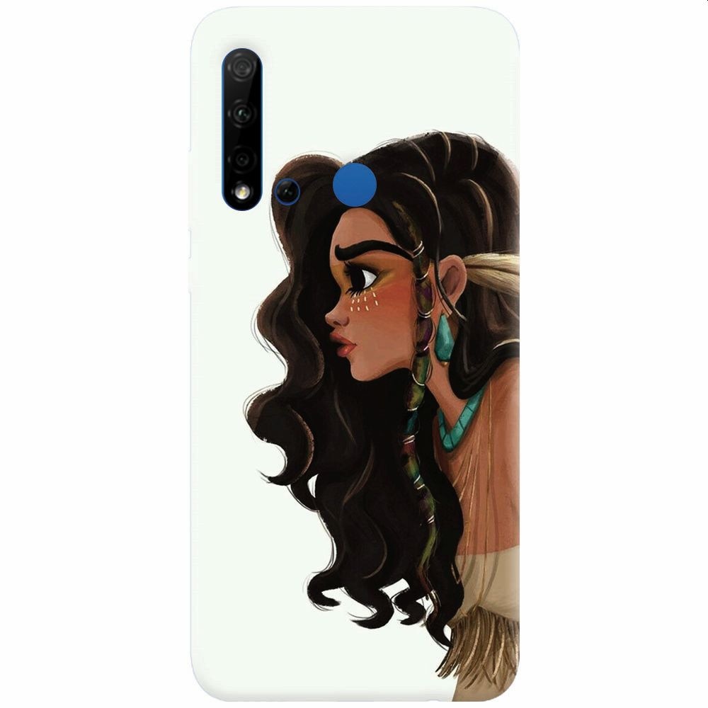 Husa silicon pentru Huawei P20 Lite (2019), Indian Girl