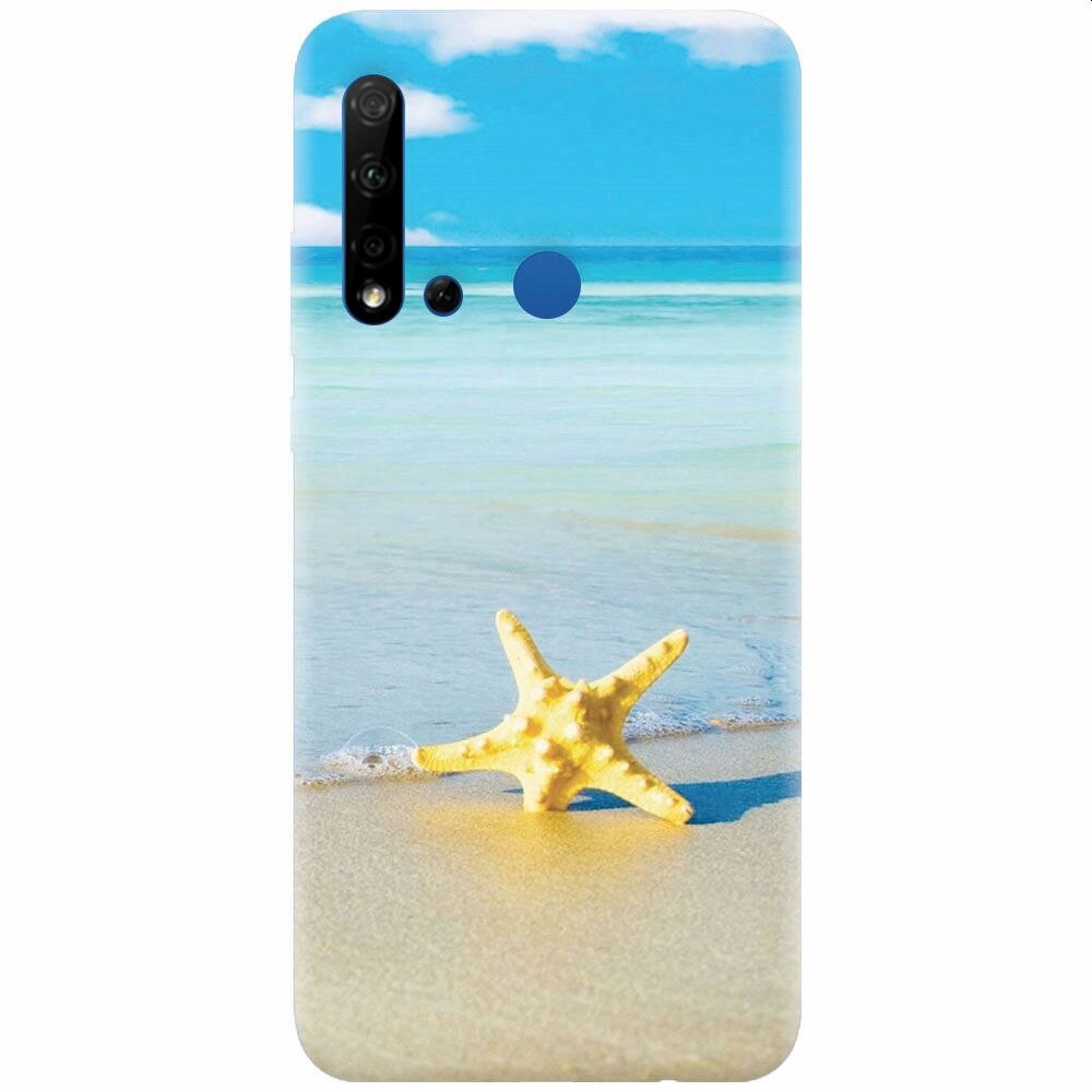 Husa silicon pentru Huawei P20 Lite (2019), Starfish Beach