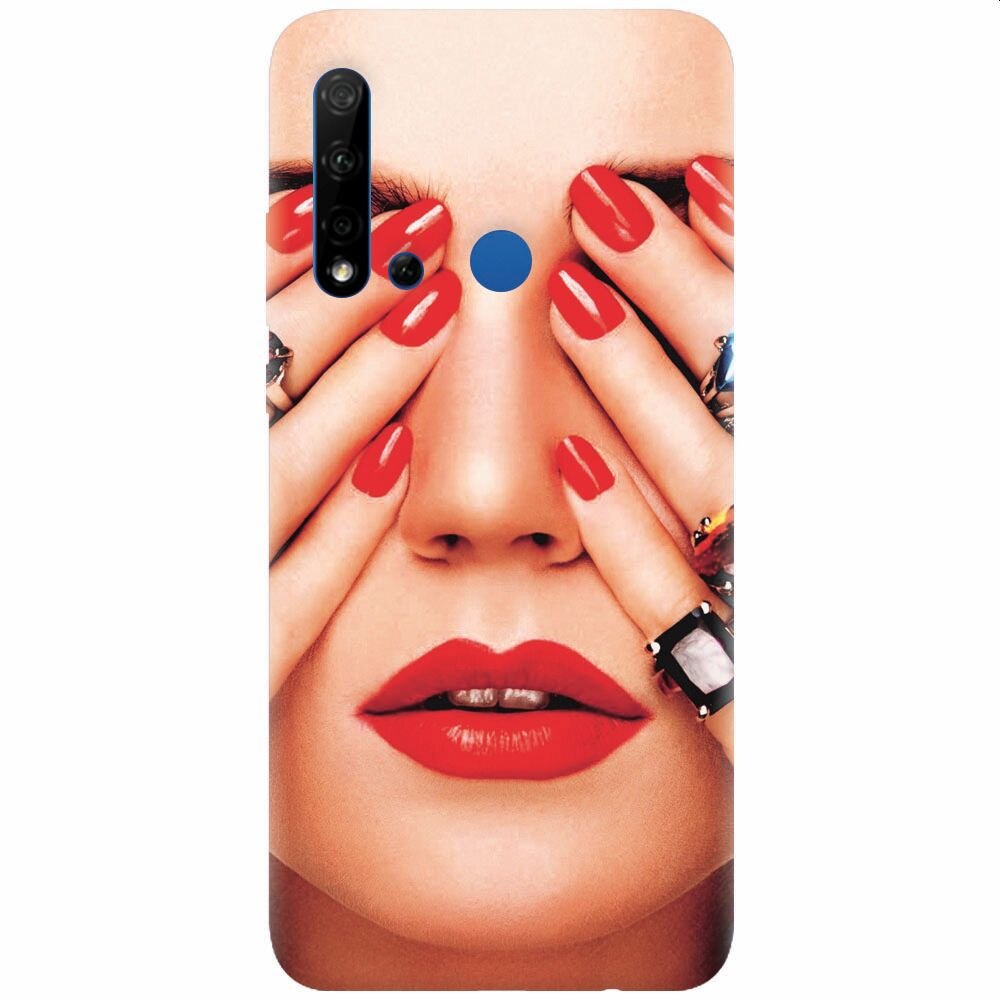 Husa silicon pentru Huawei P20 Lite (2019), Rings On All Fingers