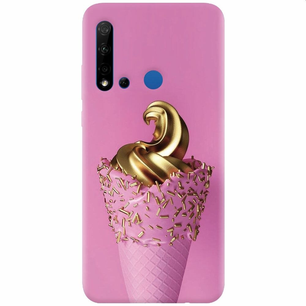 Husa silicon pentru Huawei P20 Lite (2019), Icecream Gold