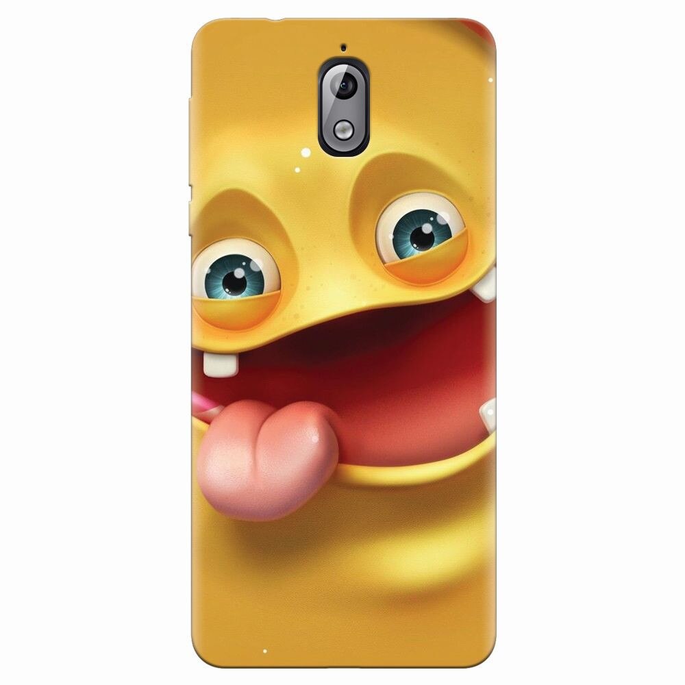 Husa silicon pentru Nokia 3.1, Cute Monster
