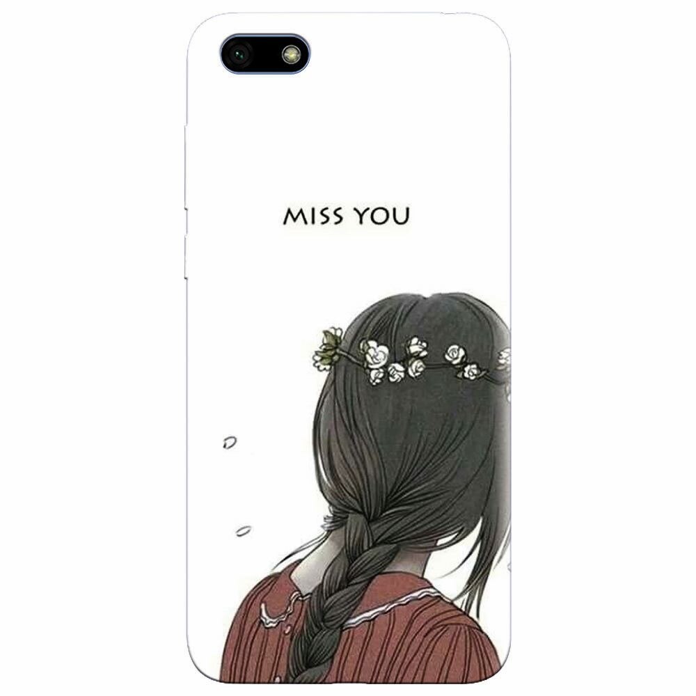 Husa silicon pentru Huawei Y5 Prime 2018, Miss You