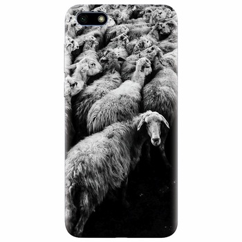 Husa silicon pentru Huawei Y5 Prime 2018, Sheep Husa silicon pentru Huawei Y5 Prime 2018, Sheep