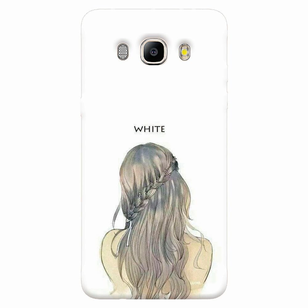 Husa silicon pentru Samsung Galaxy J7 2016, White