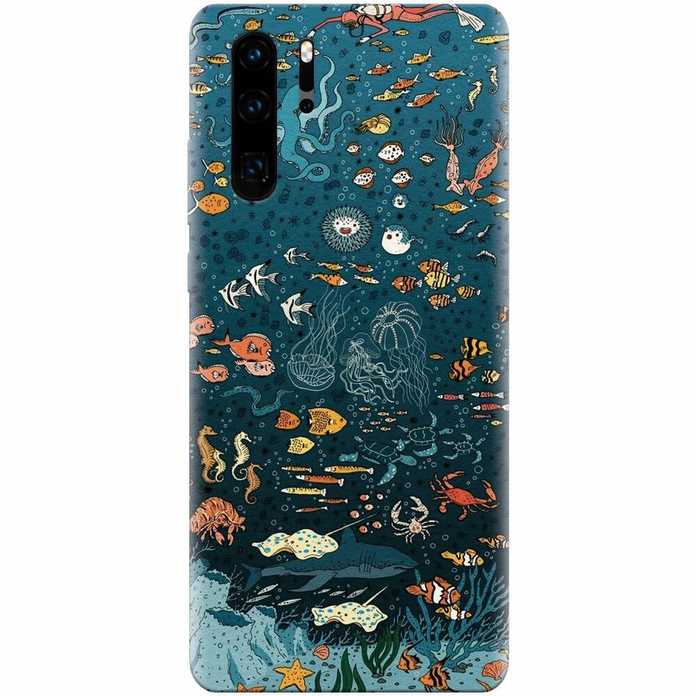 Husa silicon pentru Huawei P30 Pro, Under The Sea