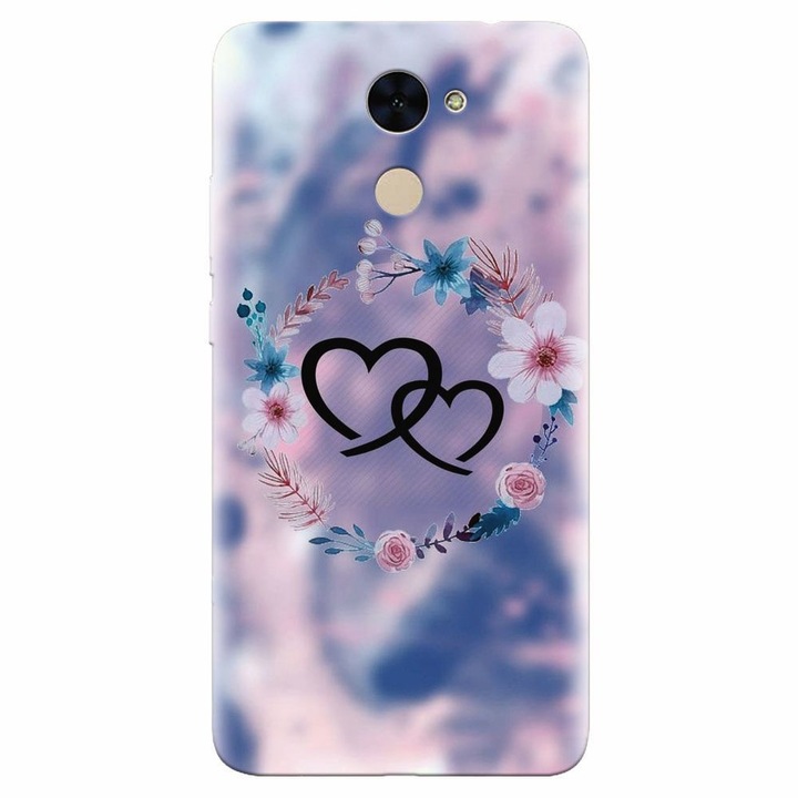 Силиконов кейс съвместим с Huawei Nova Lite Plus, Love 002