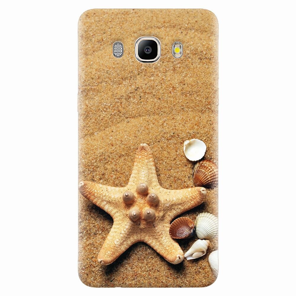Husa silicon pentru Samsung Galaxy J7 2016, Sea Shells