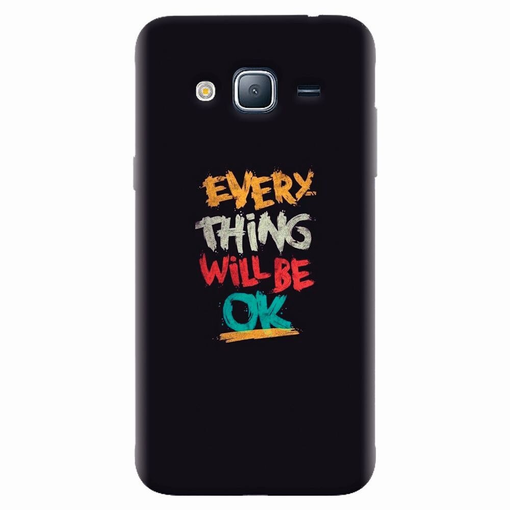 Husa silicon pentru Samsung Galaxy J5 2015, Everything Will Be Ok