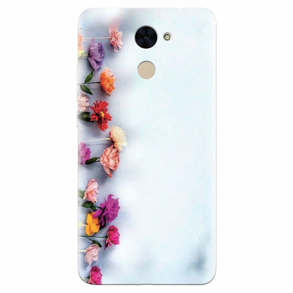 Husa silicon pentru Huawei Nova Lite Plus, Flowers