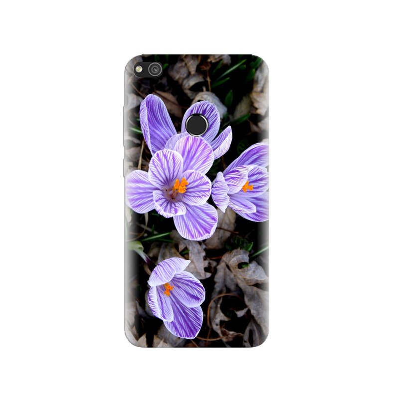 Husa Huawei P8 Lite 2017 Purple Flowers