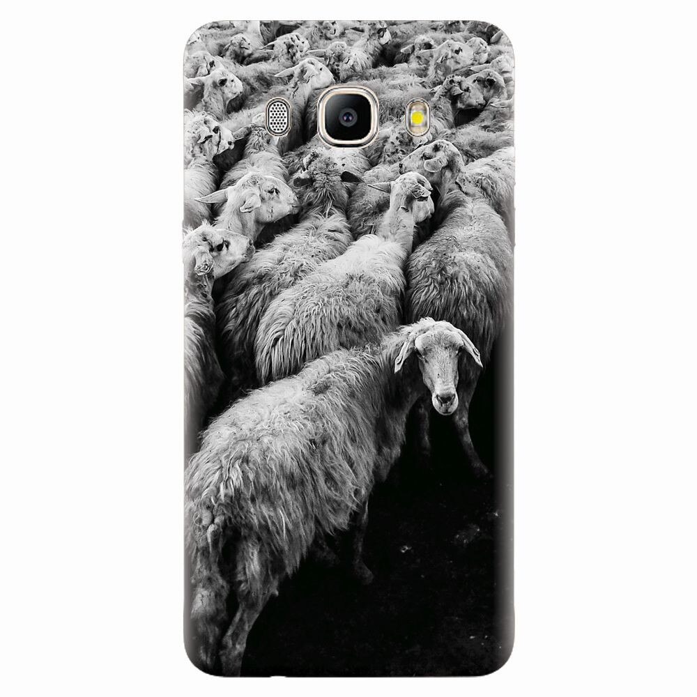 Husa silicon pentru Samsung Galaxy J7 2016, Sheep