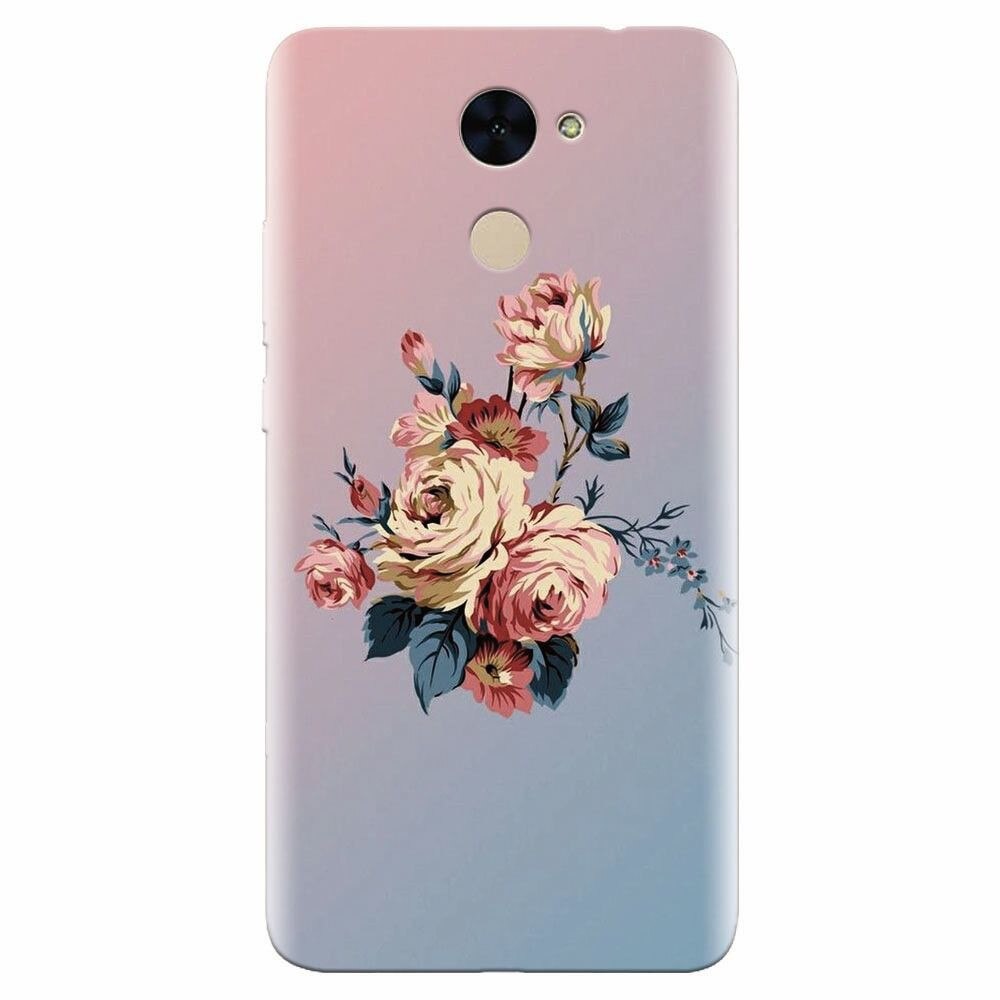 Husa silicon pentru Huawei Nova Lite Plus, Roses