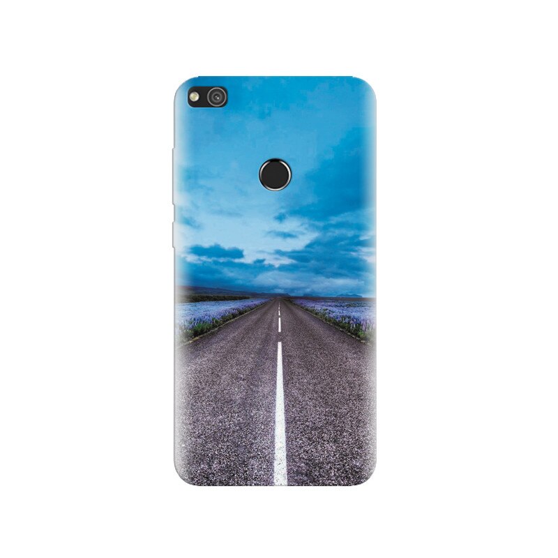 Husa Huawei P8 Lite 2017 Purple Flower Landscape S