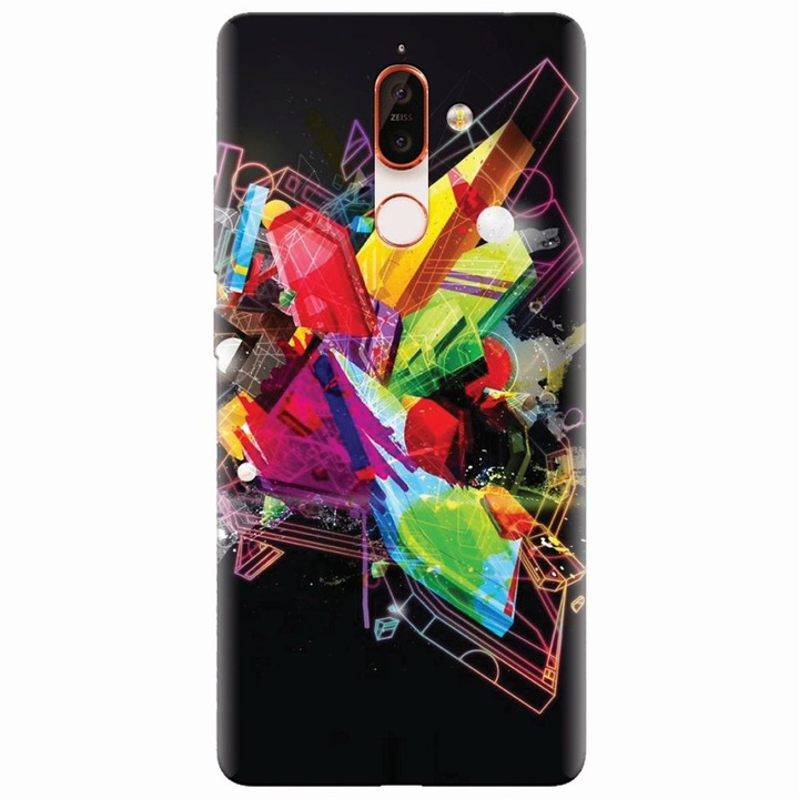 Силиконов кейс за Nokia 7 Plus, Abstract Shape