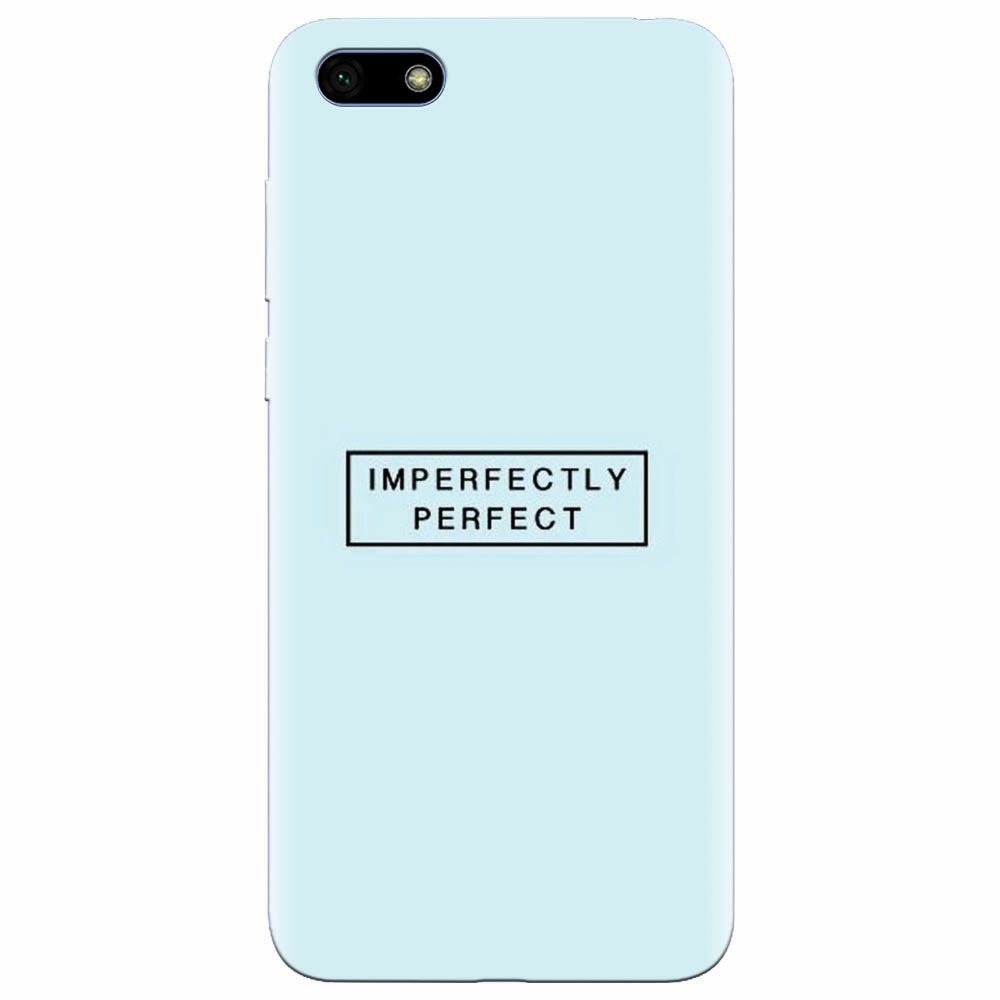 Husa silicon pentru Huawei Y5 Prime 2018, Imperfectly Perfect