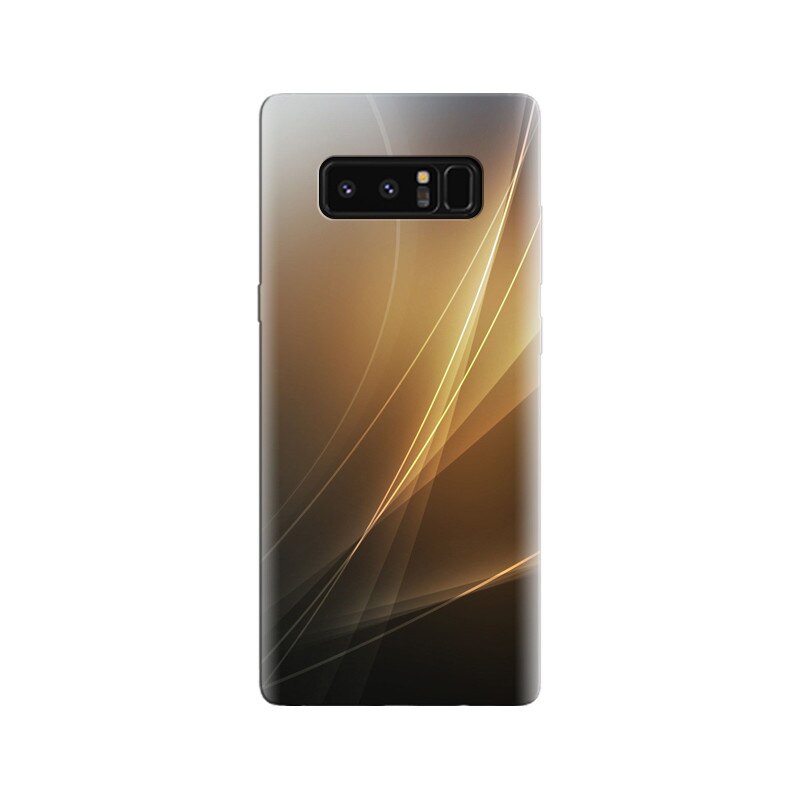 Husa Samsung Note 8 Abstract Golden Light Lines