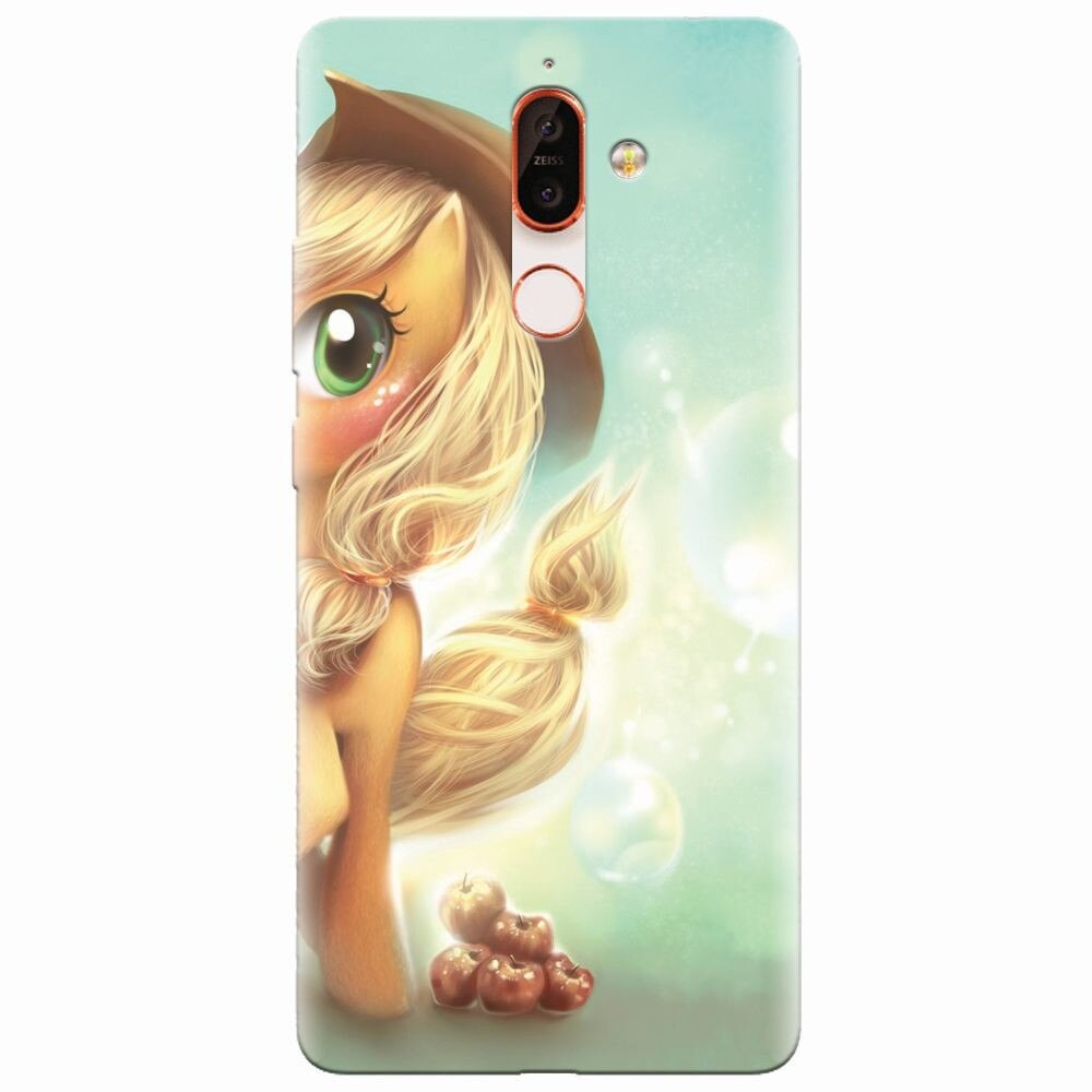 Husa silicon pentru Nokia 7 Plus, Applejack Pony Cute K