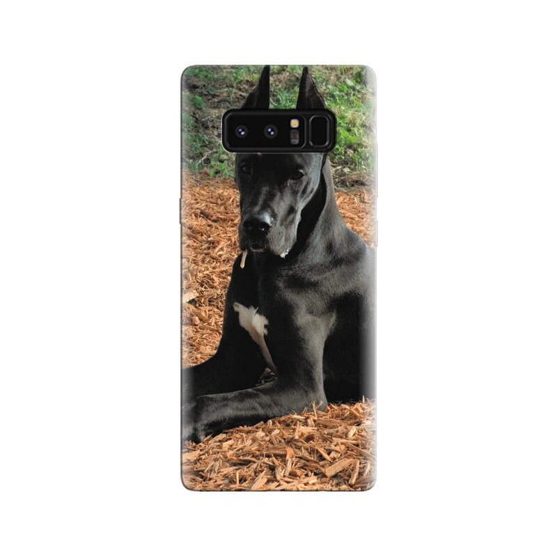 Husa Samsung Note 8 Black German Dog 640 X 1136s
