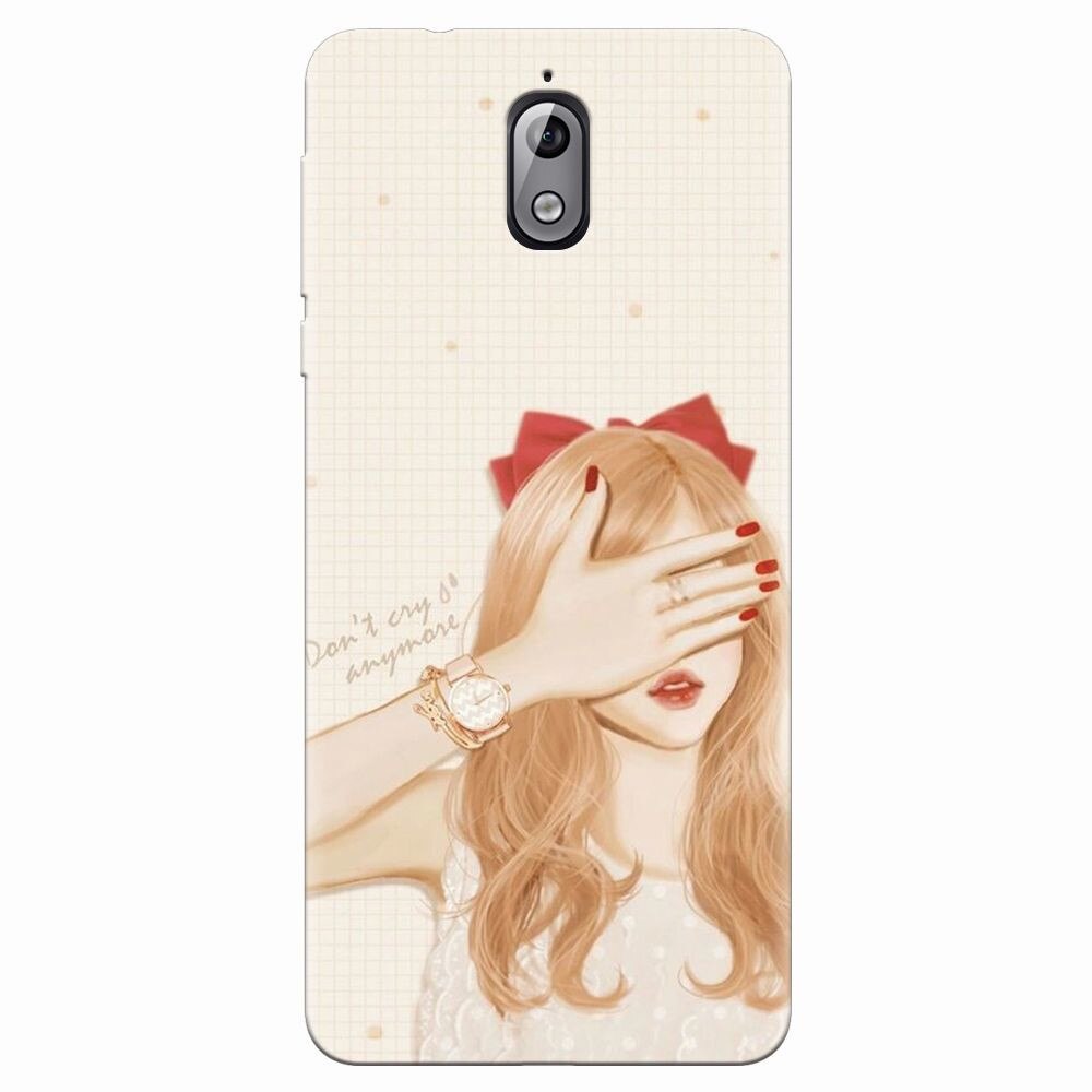 Husa silicon pentru Nokia 3.1, Dont Cry Anymore