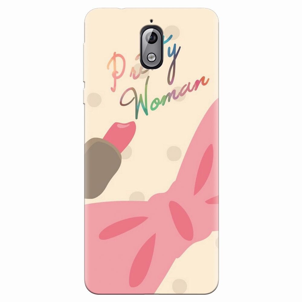 Husa silicon pentru Nokia 3.1, Cute Girly