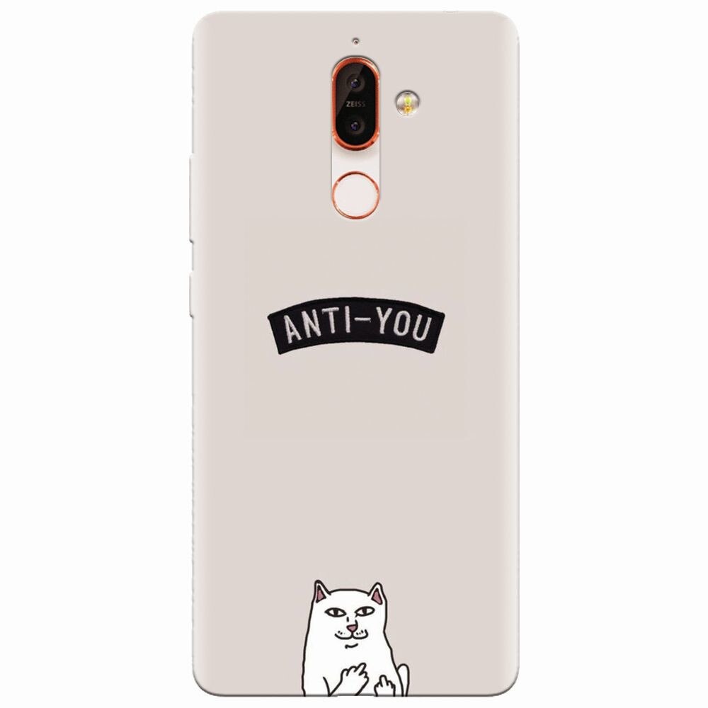 Husa silicon pentru Nokia 7 Plus, Anti You