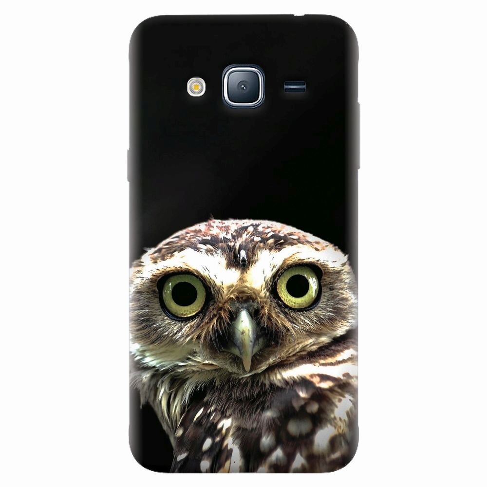 Husa silicon pentru Samsung Galaxy J7 2015, Owl In The Dark