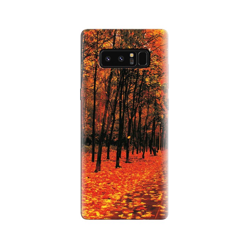 Husa Samsung Note 8 Autumn Avenue Orange Tree Nature