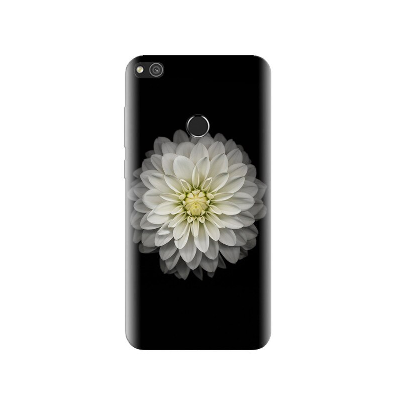 Husa Huawei P8 Lite 2017 White Flower Phone 001