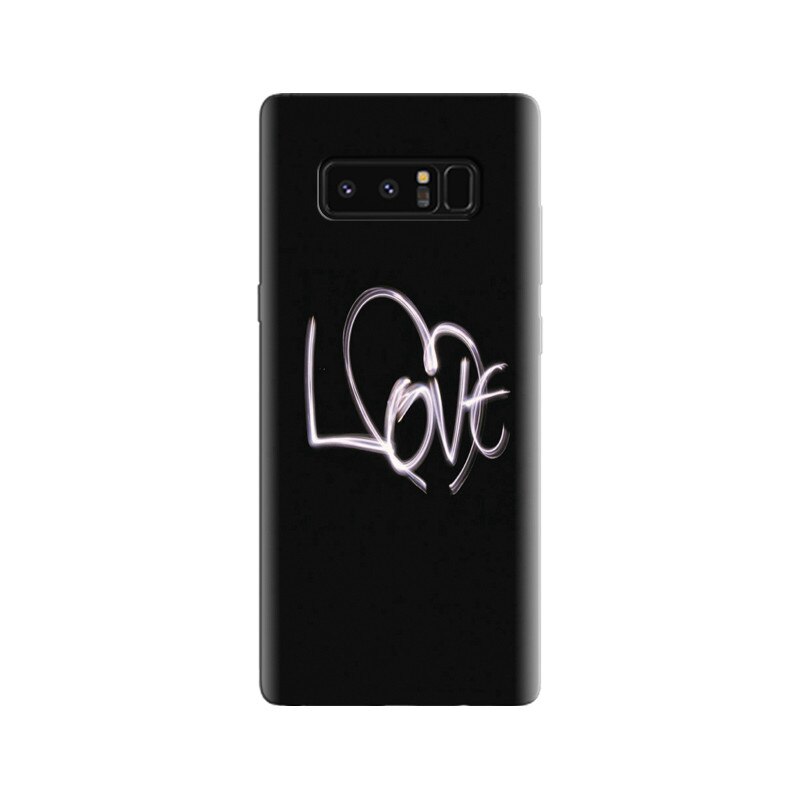 Husa Samsung Note 8 Black And White Love Tag High Resolutions
