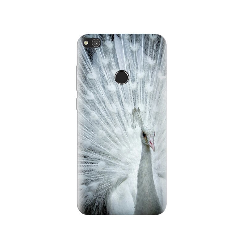 Husa Huawei P8 Lite 2017 White Peacock 2