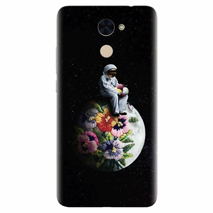 Силиконов кейс за Huawei Enjoy 7 Plus, Астронавт