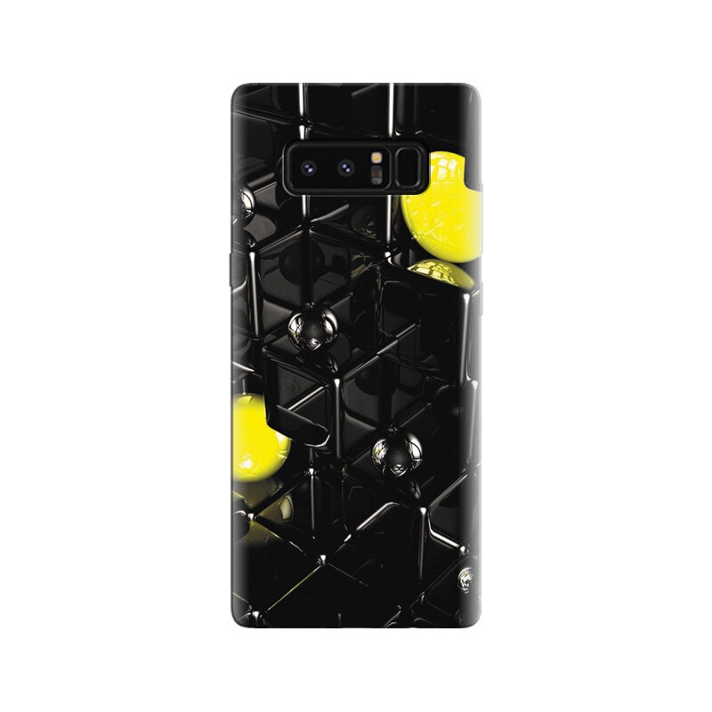 Husa Samsung Note 8 Black And Yellow Unique Gallery