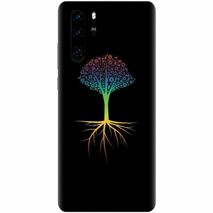 Силиконов калъф за Huawei P30 Pro, Tree 001