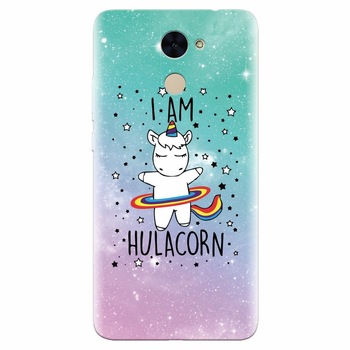 Husa silicon pentru Huawei Enjoy 7 Plus, I Am Hulacorn Husa silicon pentru Huawei Enjoy 7 Plus, I Am Hulacorn