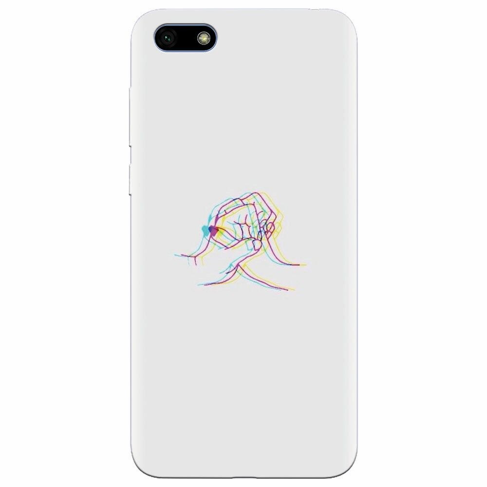 Husa silicon pentru Huawei Y5 Prime 2018, With Love