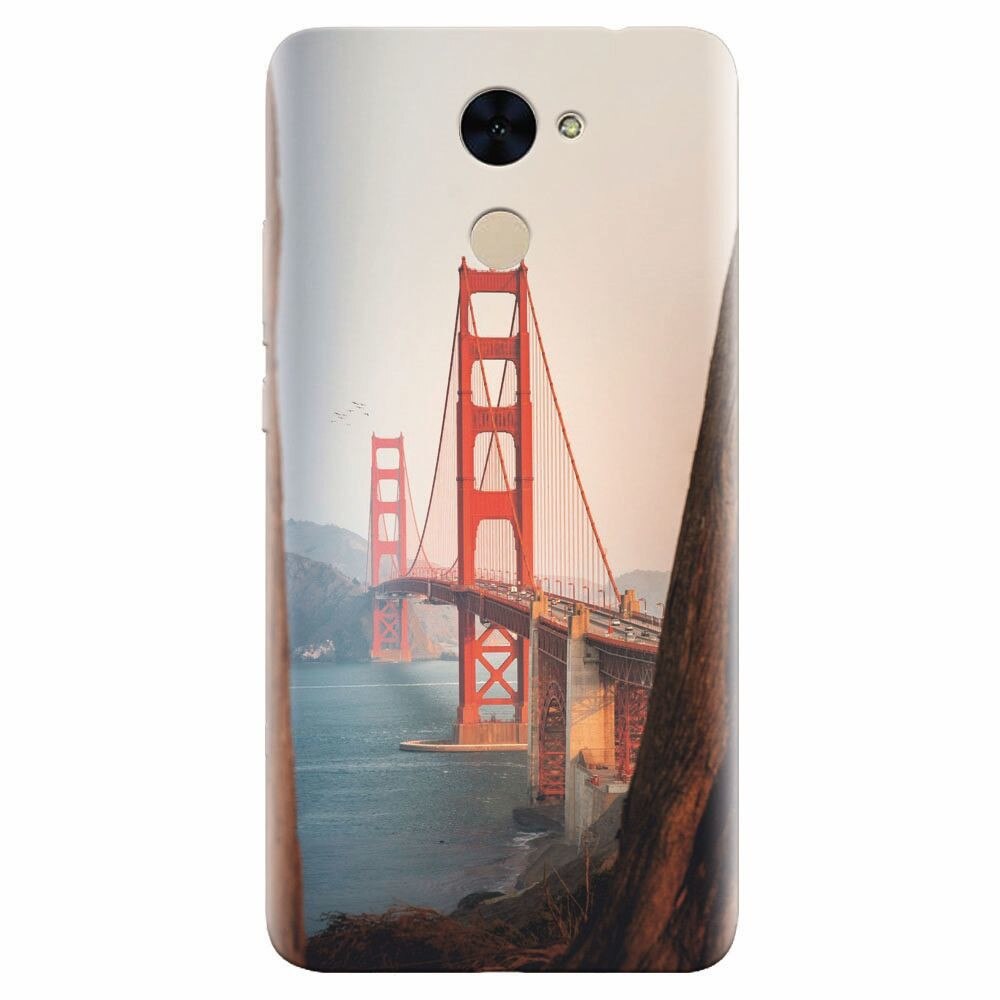 Husa silicon pentru Huawei Enjoy 7 Plus, Bridge