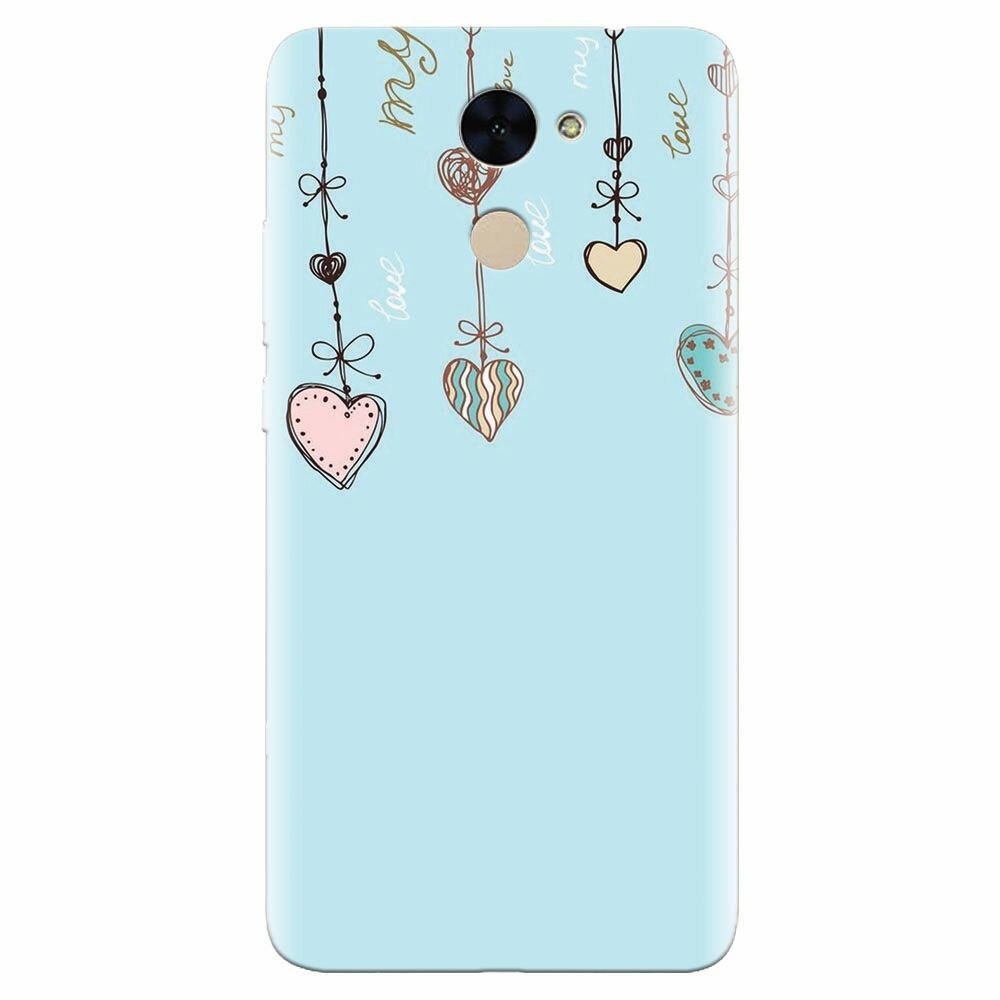 Husa silicon pentru Huawei Y7 Prime 2017, Love 101