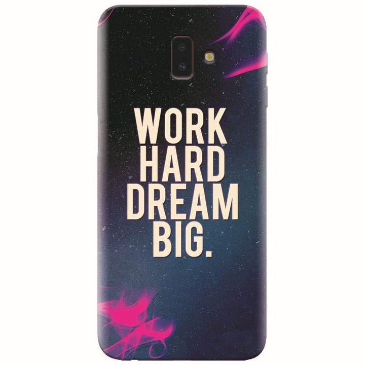 Husa silicon pentru Samsung Galaxy J6 Plus, Dream Big