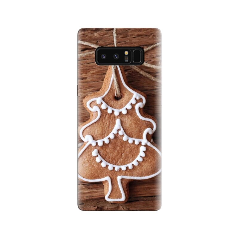 Husa Samsung Note 8 Christmas Tree Gingerbread Wood Background