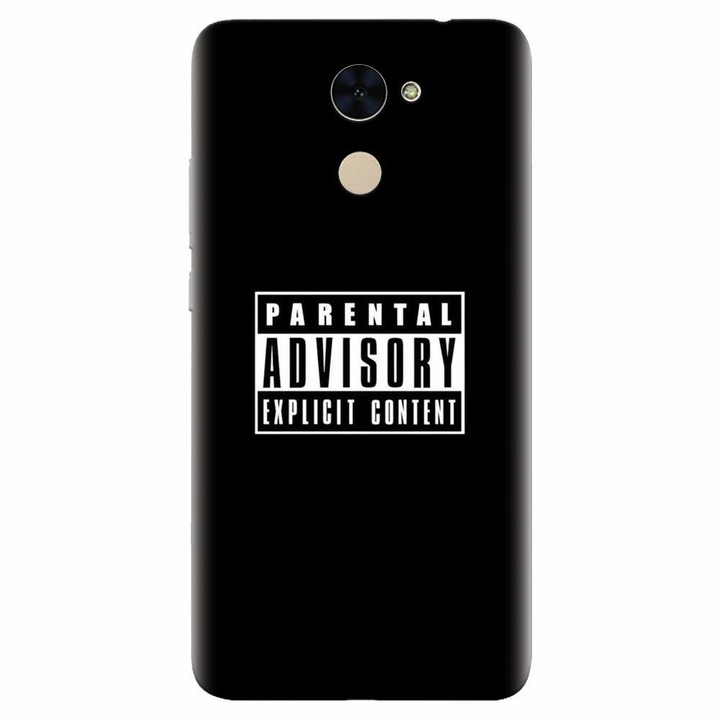 Силиконов кейс за Huawei Enjoy 7 Plus, Parental Advisory