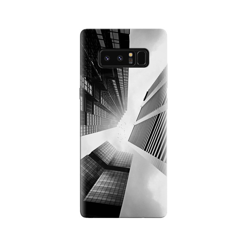 Husa Samsung Note 8 City Skyscrapers Birds