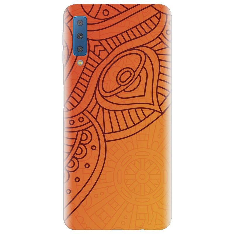 Husa silicon pentru Samsung Galaxy A7 2018, Indian Design
