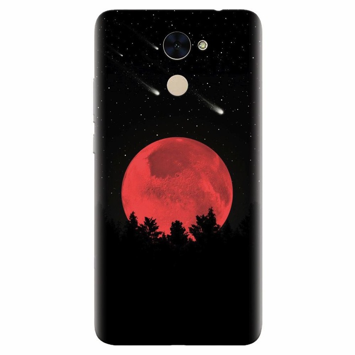 Силиконов кейс за Huawei Enjoy 7 Plus, Blood Moon