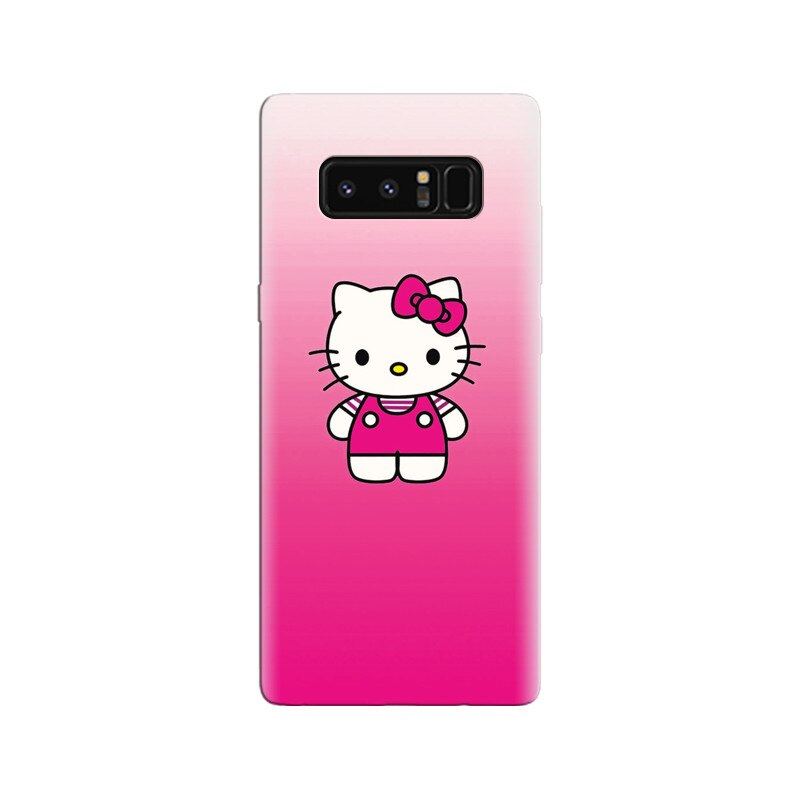 Husa Samsung Note 8 Cute Pink Catty Background