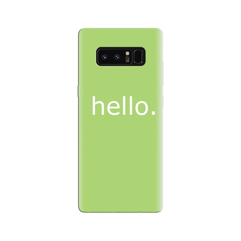 Husa Samsung Note 8 Cute Simple Hello Message