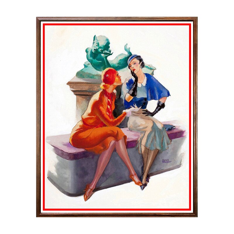 Tablou Poster, Pulp Cover Art - PCA-215, 40 x 50 cm