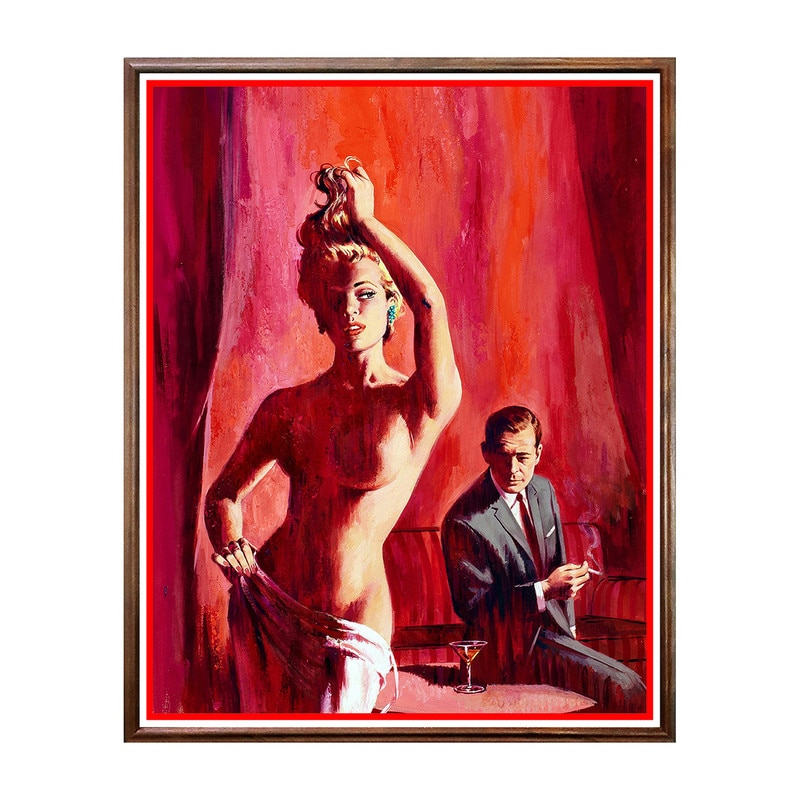Tablou Poster, Pulp Cover Art - PCA-007, 40 x 50 cm