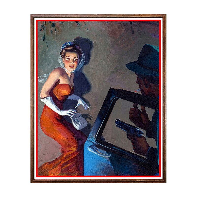 Tablou Poster, Pulp Cover Art - PCA-158, 40 x 50 cm