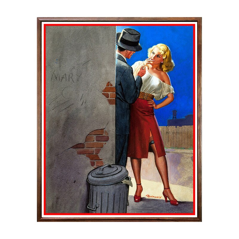 Tablou Poster, Pulp Cover Art - PCA-096, 40 x 50 cm