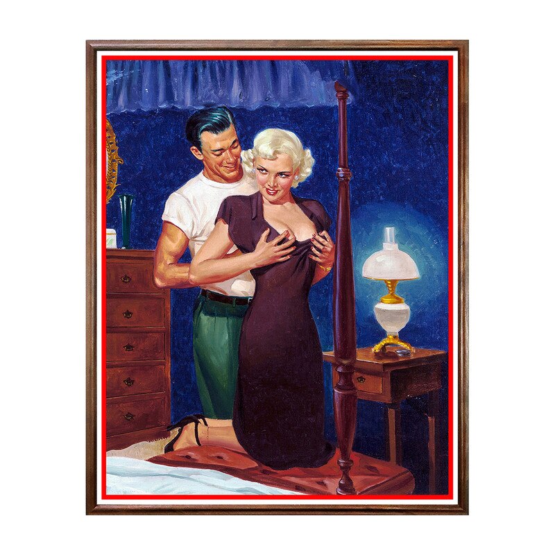 Tablou Poster, Pulp Cover Art - PCA-098, 40 x 50 cm